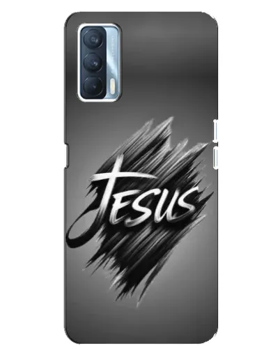 Чехол для OPPO A92s с картинкой «Надпись Jesus Graffiti»