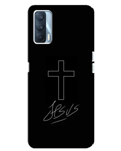 Чехол для OPPO A92s с картинкой «Графический крест Jesus» Чехол для OPPO A92s с картинкой «Графический крест Jesus»