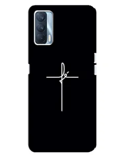 Чехол для OPPO A92s с картинкой «Тонкий крест»