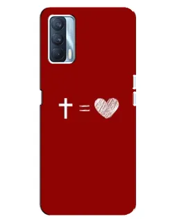 Чехол для OPPO A92s с картинкой «Уравнение любви»