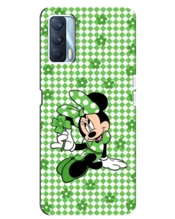 Чехол для OPPO A92s с картинкой «Mickey в клетку»