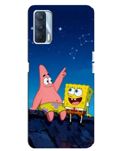 Чохол для OPPO A92s з картинкою «Губка Боб та Патрік вночі» Чохол для OPPO A92s з картинкою «Губка Боб та Патрік вночі»