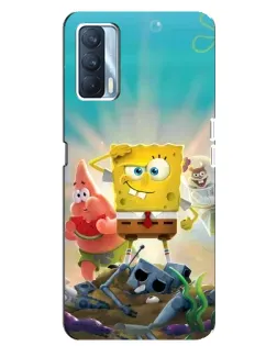 Чохол для OPPO A92s з картинкою «Спанч Боб переможець»
