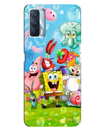 Чехол для OPPO A92s с картинкой «Губка Боб и друзья» Чехол для OPPO A92s с картинкой «Губка Боб и друзья»