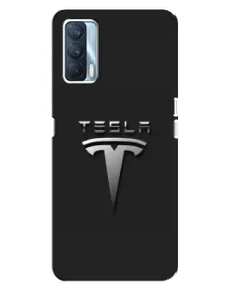 Чохол для OPPO A92s з картинкою «Сталевий логотип Tesla» Чохол для OPPO A92s з картинкою «Сталевий логотип Tesla»