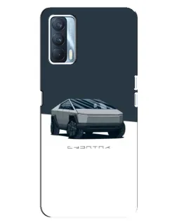 Чохол для OPPO A92s з картинкою «Сріблястий Cybertruck Tesla» Чохол для OPPO A92s з картинкою «Сріблястий Cybertruck Tesla»