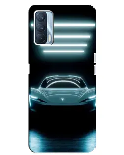 Чохол для OPPO A92s з картинкою «Tesla в неоні» Чохол для OPPO A92s з картинкою «Tesla в неоні»