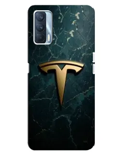Чохол для OPPO A92s з картинкою «Мармурова Tesla Gold» Чохол для OPPO A92s з картинкою «Мармурова Tesla Gold»