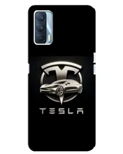 Чохол для OPPO A92s з картинкою «Tesla — срібне авто» Чохол для OPPO A92s з картинкою «Tesla — срібне авто»