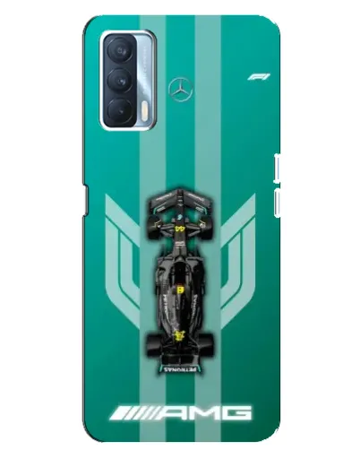 Чехол для OPPO A92s с картинкой «Mercedes AMG Petronas»