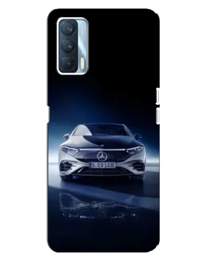 Чехол для OPPO A92s с картинкой «Ночной Mercedes EQ»