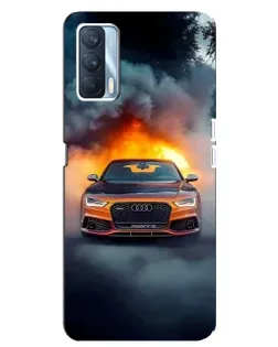 Чохол для OPPO A92s з картинкою «Audi у вогняному диму» Чохол для OPPO A92s з картинкою «Audi у вогняному диму»