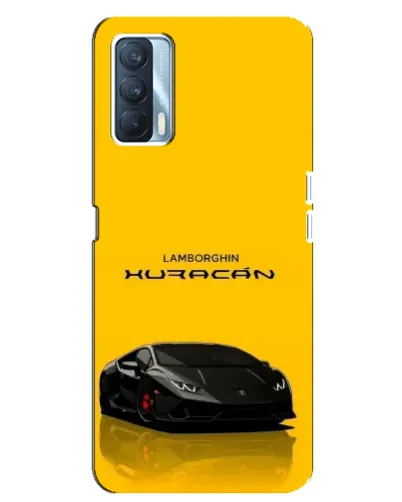 Чохол для OPPO A92s з картинкою «Lamborghini Huracan чорний»