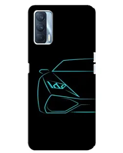 Чохол для OPPO A92s з картинкою «Блакитний силует Lamborghini» Чохол для OPPO A92s з картинкою «Блакитний силует Lamborghini»
