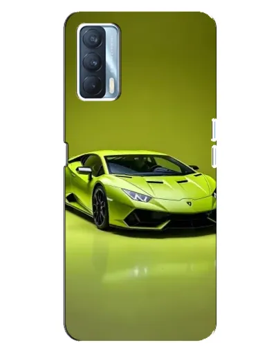Чохол для OPPO A92s з картинкою «Салатовий Lamborghini Huracan»