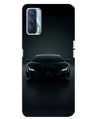 Чохол для OPPO A92s з картинкою «Чорний Lamborghini Aventador»