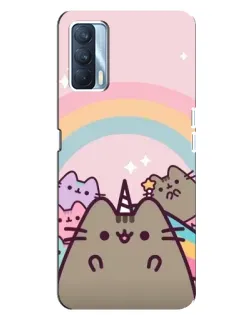 Чохол для OPPO A92s з картинкою «Єдиноріг Pusheen»
