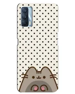 Чохол для OPPO A92s з картинкою «Пушин у цяточку»