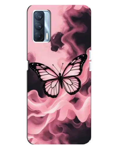 Чохол для OPPO A92s з картинкою «Метелик у диму» Чохол для OPPO A92s з картинкою «Метелик у диму»