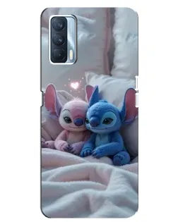 Чохол для OPPO A92s з картинкою «Плюшеві Стіч Ангел»