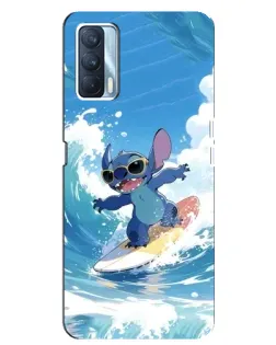 Чохол для OPPO A92s з картинкою «Стіч на хвилі»