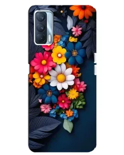 Чехол для OPPO A92s с картинкой «Цветочная феерия» Чехол для OPPO A92s с картинкой «Цветочная феерия»