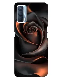 Чехол для OPPO A92s с картинкой «Шелковая черная роза» Чехол для OPPO A92s с картинкой «Шелковая черная роза»