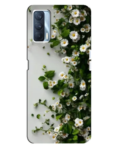 Чехол для OPPO A92s с картинкой «Ветка мелких белых цветов» Чехол для OPPO A92s с картинкой «Ветка мелких белых цветов»