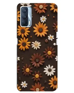 Чехол для OPPO A92s с картинкой «Узор из маленьких подсолнухов» Чехол для OPPO A92s с картинкой «Узор из маленьких подсолнухов»