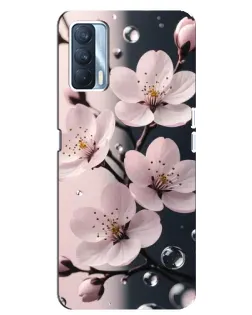 Чехол для OPPO A92s с картинкой «Нежная сакура и капли» Чехол для OPPO A92s с картинкой «Нежная сакура и капли»