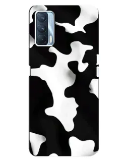 Чохол для OPPO A92s з картинкою «Чорно-біла пляма»