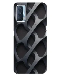 Чохол для OPPO A92s з картинкою «Об'ємне сіре плетіння»
