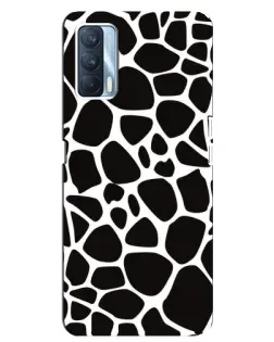 Чохол для OPPO A92s з картинкою «Чорно-білий жираф»