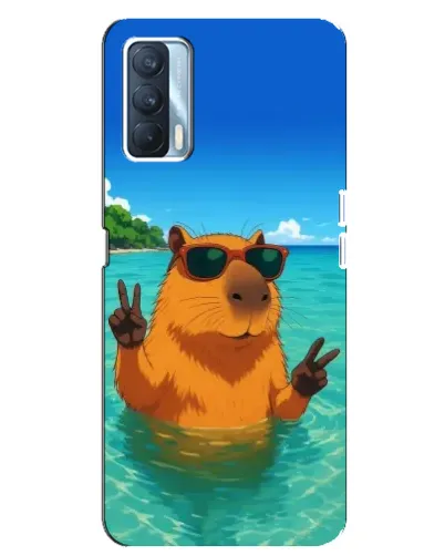 Чехол для OPPO A92s с картинкой «Морская капибара» Чехол для OPPO A92s с картинкой «Морская капибара»
