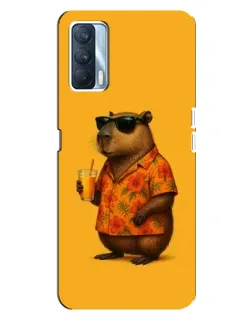 Чехол для OPPO A92s с картинкой «Капибара на отдыхе» Чехол для OPPO A92s с картинкой «Капибара на отдыхе»