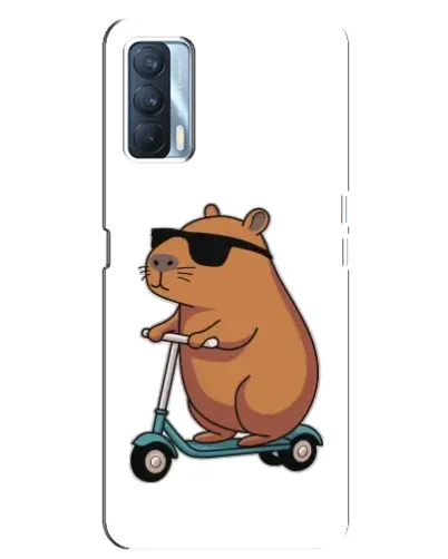 Чехол для OPPO A92s с картинкой «Капибара на самокате» Чехол для OPPO A92s с картинкой «Капибара на самокате»
