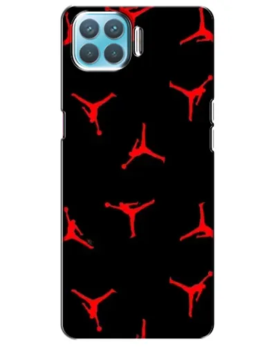 Чохол для OPPO A93 з картинкою «Jordan Red Pattern» Чохол для OPPO A93 з картинкою «Jordan Red Pattern»