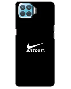 Чохол для OPPO A93 з картинкою «Мінімалізм від Nike»