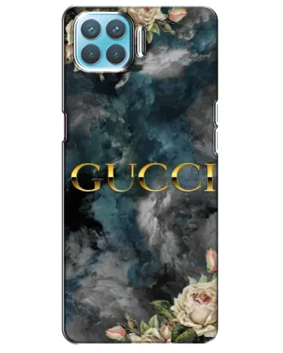 Чохол для OPPO A93 з картинкою «Абстрактні квіти Gucci» Чохол для OPPO A93 з картинкою «Абстрактні квіти Gucci»