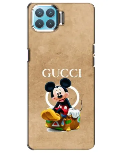 Чохол для OPPO A93 з картинкою «Міккі Маус Gucci — крафт» Чохол для OPPO A93 з картинкою «Міккі Маус Gucci — крафт»