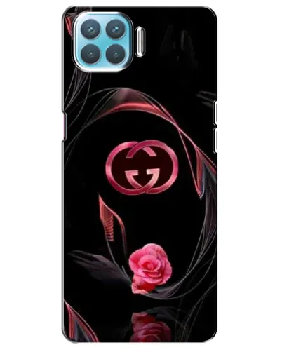 Чохол для OPPO A93 з картинкою «Gucci — неонова троянда» Чохол для OPPO A93 з картинкою «Gucci — неонова троянда»