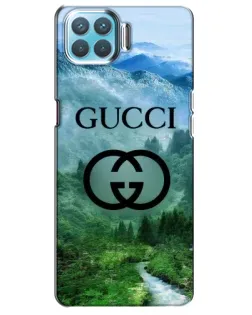 Чохол для OPPO A93 з картинкою «Gucci — гірський пейзаж»