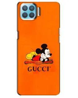 Чохол для OPPO A93 з картинкою «Міккі Маус Gucci — помаранч»