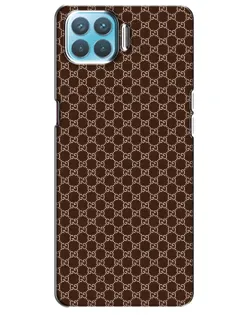 Чохол для OPPO A93 з картинкою «Gucci — шоколадна сітка»