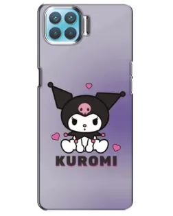 Чохол для OPPO A93 з картинкою «Kuromi — фіолетовий арт» Чохол для OPPO A93 з картинкою «Kuromi — фіолетовий арт»