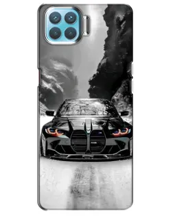 Чохол для OPPO A93 з картинкою «BMW — акварельний дрифт»
