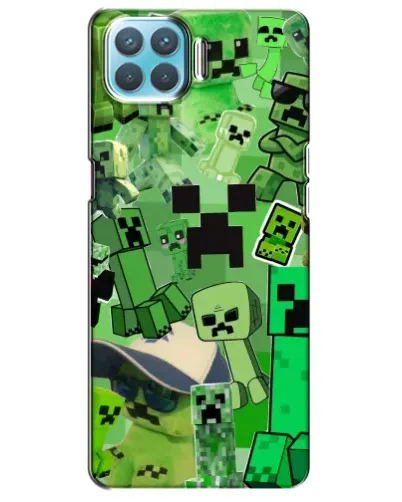 Чохол для OPPO A93 з картинкою «Кріпери Minecraft» Чохол для OPPO A93 з картинкою «Кріпери Minecraft»