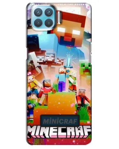Чохол для OPPO A93 з картинкою «Minecraft герої гри» Чохол для OPPO A93 з картинкою «Minecraft герої гри»