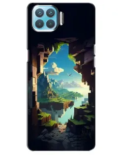 Чохол для OPPO A93 з картинкою «Вид з печери»