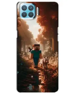 Чохол для OPPO A93 з картинкою «Стів у лісі»